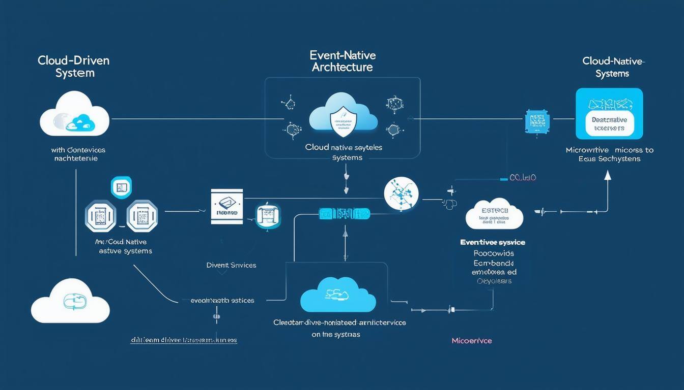 event-driven architecture integrates with cloudnative systems en microservices